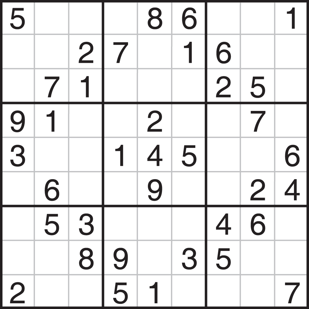 free printable kids sudoku puzzles